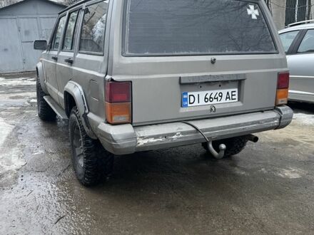 Білий Джип Cherokee, об'ємом двигуна 4 л та пробігом 3 тис. км за 5000 $, фото 1 на Automoto.ua