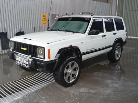 Білий Джип Cherokee, об'ємом двигуна 3 л та пробігом 300 тис. км за 4500 $, фото 1 на Automoto.ua
