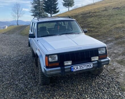 Білий Джип Cherokee, об'ємом двигуна 2.1 л та пробігом 280 тис. км за 6500 $, фото 1 на Automoto.ua
