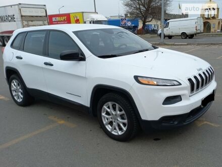 Білий Джип Cherokee, об'ємом двигуна 2.4 л та пробігом 162 тис. км за 10500 $, фото 1 на Automoto.ua