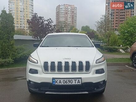Білий Джип Cherokee, об'ємом двигуна 2.36 л та пробігом 293 тис. км за 11700 $, фото 1 на Automoto.ua