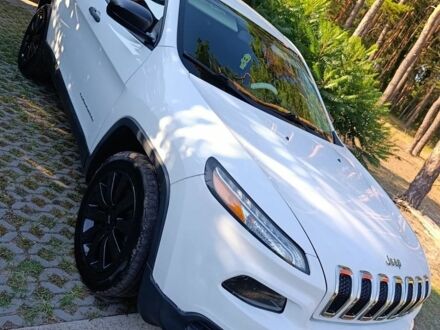 Білий Джип Cherokee, об'ємом двигуна 2.4 л та пробігом 260 тис. км за 12000 $, фото 1 на Automoto.ua