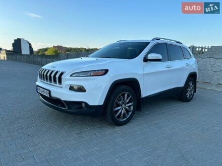 Білий Джип Cherokee, об'ємом двигуна 2.36 л та пробігом 193 тис. км за 14000 $, фото 1 на Automoto.ua