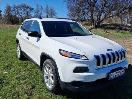 Білий Джип Cherokee, об'ємом двигуна 2.4 л та пробігом 159 тис. км за 12500 $, фото 1 на Automoto.ua