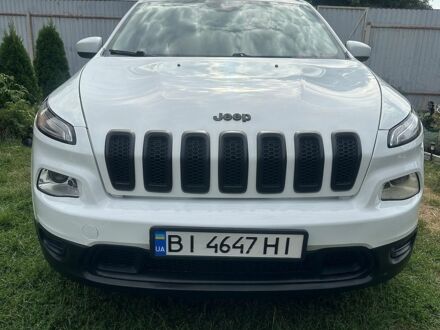 Білий Джип Cherokee, об'ємом двигуна 2.36 л та пробігом 110 тис. км за 12000 $, фото 1 на Automoto.ua