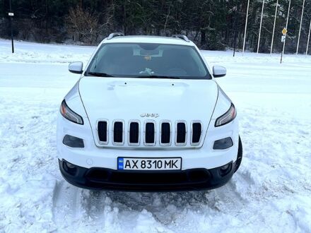 Білий Джип Cherokee, об'ємом двигуна 2.4 л та пробігом 122 тис. км за 12000 $, фото 1 на Automoto.ua