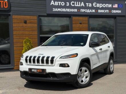 Білий Джип Cherokee, об'ємом двигуна 2.4 л та пробігом 141 тис. км за 12750 $, фото 1 на Automoto.ua