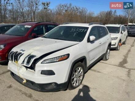 Белый Джип Чероки, объемом двигателя 2.4 л и пробегом 157 тыс. км за 8800 $, фото 1 на Automoto.ua