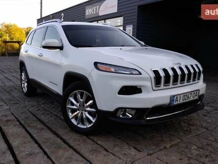 Білий Джип Cherokee, об'ємом двигуна 2.36 л та пробігом 150 тис. км за 17500 $, фото 1 на Automoto.ua