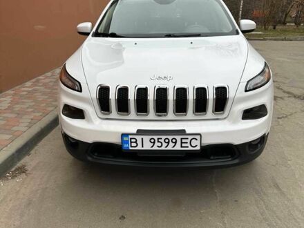 Білий Джип Cherokee, об'ємом двигуна 2.4 л та пробігом 130 тис. км за 15000 $, фото 1 на Automoto.ua