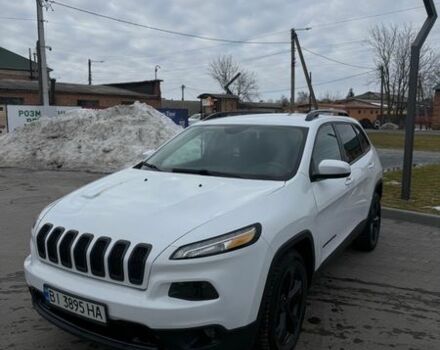 Белый Джип Чероки, объемом двигателя 2.4 л и пробегом 116 тыс. км за 13200 $, фото 1 на Automoto.ua