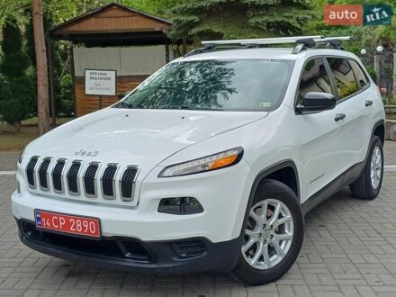 Білий Джип Cherokee, об'ємом двигуна 2.4 л та пробігом 217 тис. км за 9900 $, фото 1 на Automoto.ua