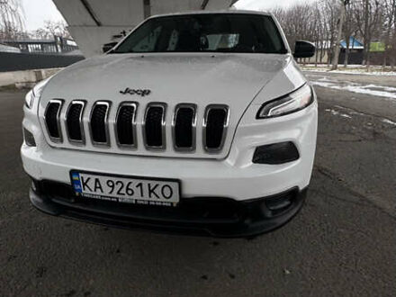 Джип Чероки 2017 в Броварах на Automoto.ua Белый Джип Чероки, объемом двигателя 2.4 л и пробегом 192 тыс. км за 12000 $, фото 1 на Automoto.ua
