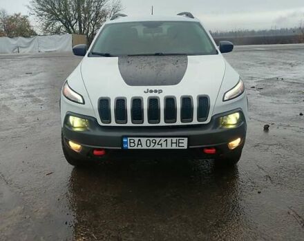 Джип Чероки 2017 в Кропивницком (Кировограде) на Automoto.ua Белый Джип Чероки, объемом двигателя 2.36 л и пробегом 217 тыс. км за 16500 $, фото 1 на Automoto.ua