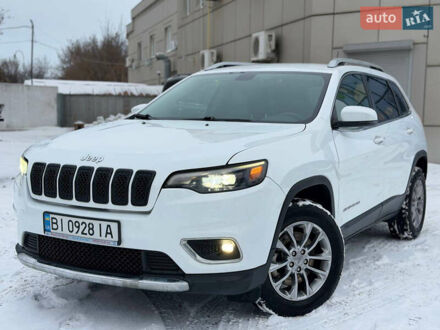 Белый Джип Чероки, объемом двигателя 2.36 л и пробегом 146 тыс. км за 16950 $, фото 1 на Automoto.ua