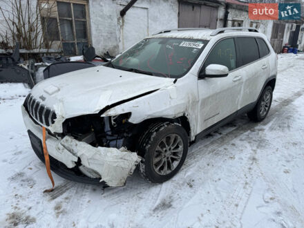Белый Джип Чероки, объемом двигателя 2.36 л и пробегом 130 тыс. км за 12000 $, фото 1 на Automoto.ua