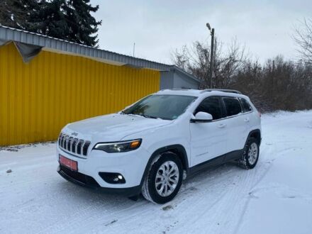 Білий Джип Cherokee, об'ємом двигуна 2.4 л та пробігом 150 тис. км за 14300 $, фото 1 на Automoto.ua