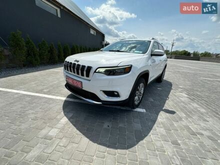 Білий Джип Cherokee, об'ємом двигуна 2 л та пробігом 187 тис. км за 14600 $, фото 1 на Automoto.ua