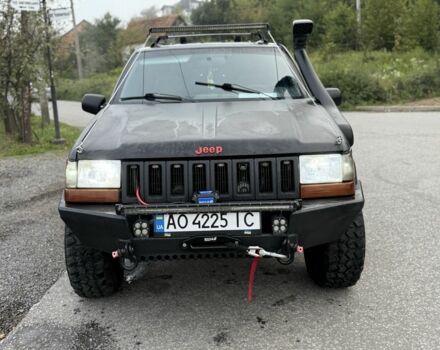 Джип Чероки 1995 в Хусте на Automoto.ua Черный Джип Чероки, объемом двигателя 5.2 л и пробегом 250 тыс. км за 9500 $, фото 3 на Automoto.ua