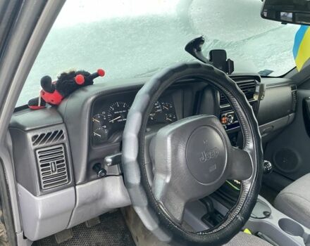 Черный Джип Чероки, объемом двигателя 2.5 л и пробегом 230 тыс. км за 6700 $, фото 5 на Automoto.ua