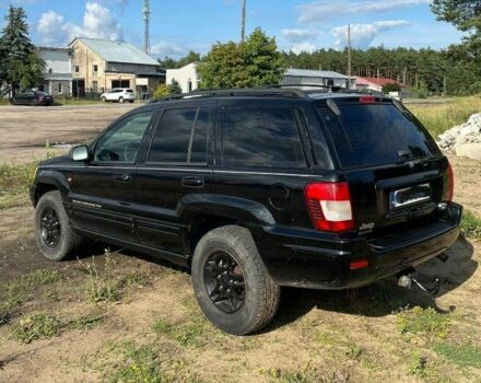 Черный Джип Чероки, объемом двигателя 4.7 л и пробегом 270 тыс. км за 3000 $, фото 2 на Automoto.ua