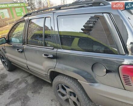 Черный Джип Чероки, объемом двигателя 4.7 л и пробегом 365 тыс. км за 6999 $, фото 2 на Automoto.ua