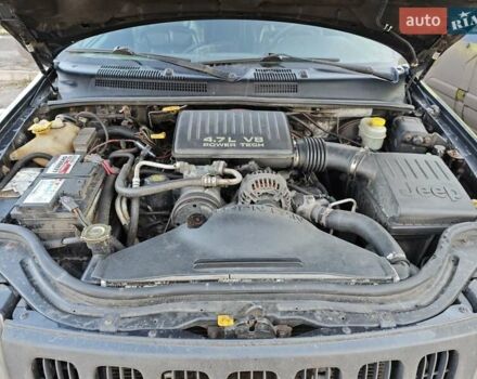 Черный Джип Чероки, объемом двигателя 4.7 л и пробегом 365 тыс. км за 6999 $, фото 4 на Automoto.ua