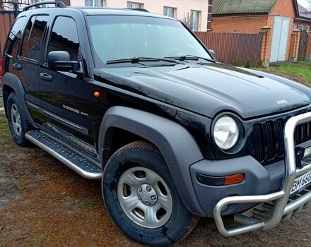 Черный Джип Чероки, объемом двигателя 2.4 л и пробегом 284 тыс. км за 6200 $, фото 2 на Automoto.ua