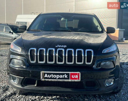Чорний Джип Cherokee, об'ємом двигуна 2.4 л та пробігом 205 тис. км за 11190 $, фото 1 на Automoto.ua