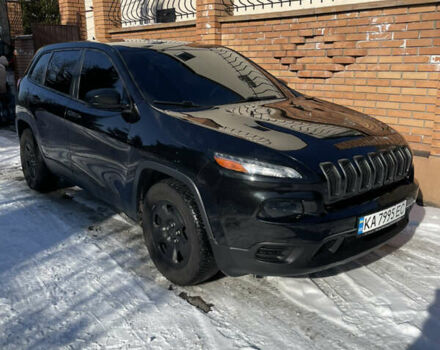 Черный Джип Чероки, объемом двигателя 2.36 л и пробегом 139 тыс. км за 12000 $, фото 2 на Automoto.ua