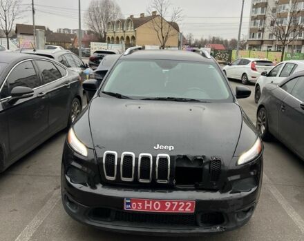 Чорний Джип Cherokee, об'ємом двигуна 2.4 л та пробігом 227 тис. км за 9600 $, фото 2 на Automoto.ua