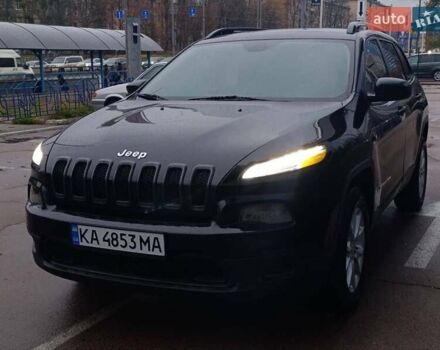 Черный Джип Чероки, объемом двигателя 2.4 л и пробегом 86 тыс. км за 12700 $, фото 1 на Automoto.ua