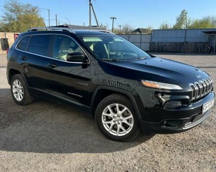 Черный Джип Чероки, объемом двигателя 2.4 л и пробегом 198 тыс. км за 13200 $, фото 1 на Automoto.ua