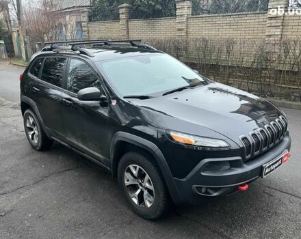 Черный Джип Чероки, объемом двигателя 3.2 л и пробегом 221 тыс. км за 14940 $, фото 4 на Automoto.ua