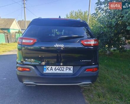 Черный Джип Чероки, объемом двигателя 2.18 л и пробегом 178 тыс. км за 18500 $, фото 5 на Automoto.ua