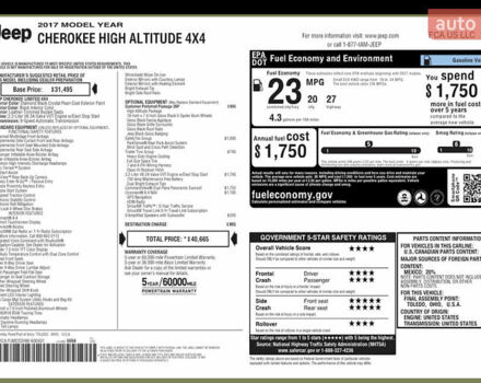 Черный Джип Чероки, объемом двигателя 3.24 л и пробегом 146 тыс. км за 16500 $, фото 24 на Automoto.ua