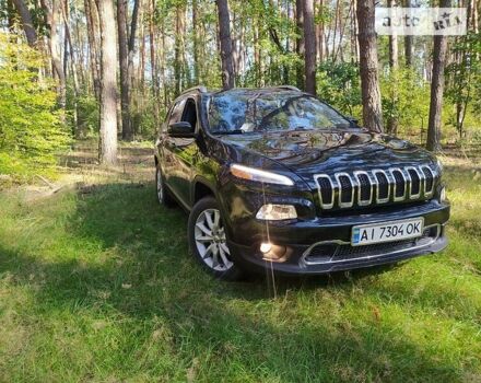 Чорний Джип Cherokee, об'ємом двигуна 2.4 л та пробігом 147 тис. км за 13500 $, фото 1 на Automoto.ua