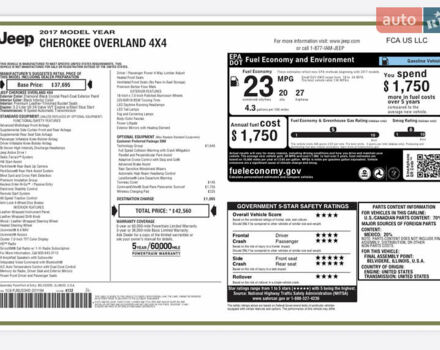 Джип Чероки 2017 в Чернигове на Automoto.ua Черный Джип Чероки, объемом двигателя 3.24 л и пробегом 160 тыс. км за 18800 $, фото 3 на Automoto.ua