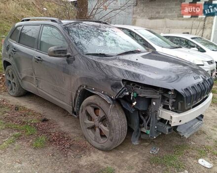 Черный Джип Чероки, объемом двигателя 2.4 л и пробегом 200 тыс. км за 7200 $, фото 1 на Automoto.ua