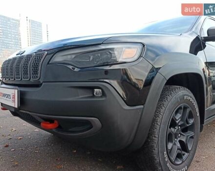 Черный Джип Чероки, объемом двигателя 3.24 л и пробегом 77 тыс. км за 21500 $, фото 2 на Automoto.ua