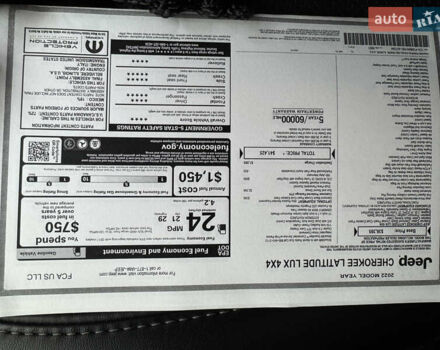 Черный Джип Чероки, объемом двигателя 2 л и пробегом 43 тыс. км за 19999 $, фото 38 на Automoto.ua