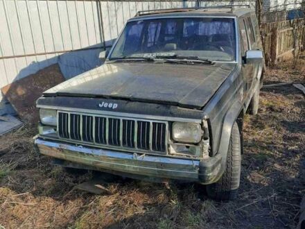 Чорний Джип Cherokee, об'ємом двигуна 4 л та пробігом 260 тис. км за 2750 $, фото 1 на Automoto.ua