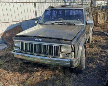 Черный Джип Чероки, объемом двигателя 4 л и пробегом 260 тыс. км за 2750 $, фото 1 на Automoto.ua