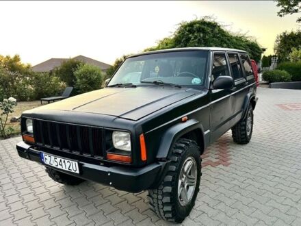 Чорний Джип Cherokee, об'ємом двигуна 2.5 л та пробігом 293 тис. км за 47 $, фото 1 на Automoto.ua