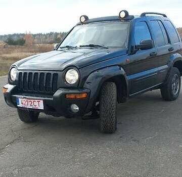 Черный Джип Чероки, объемом двигателя 2.8 л и пробегом 145 тыс. км за 5500 $, фото 1 на Automoto.ua