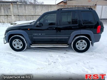 Чорний Джип Cherokee, об'ємом двигуна 2.4 л та пробігом 288 тис. км за 6200 $, фото 1 на Automoto.ua