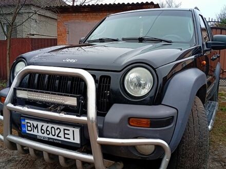 Черный Джип Чероки, объемом двигателя 2.4 л и пробегом 284 тыс. км за 6200 $, фото 1 на Automoto.ua