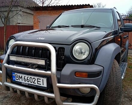 Черный Джип Чероки, объемом двигателя 2.4 л и пробегом 284 тыс. км за 6200 $, фото 1 на Automoto.ua