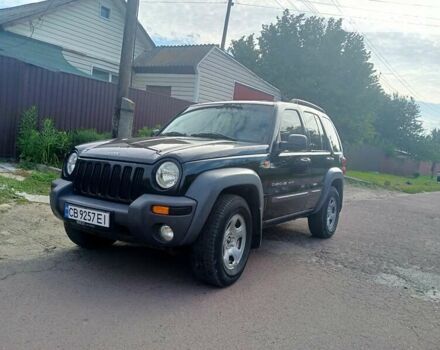 Чорний Джип Cherokee, об'ємом двигуна 2.43 л та пробігом 282 тис. км за 6500 $, фото 1 на Automoto.ua