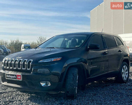 Чорний Джип Cherokee, об'ємом двигуна 2.4 л та пробігом 205 тис. км за 11190 $, фото 1 на Automoto.ua